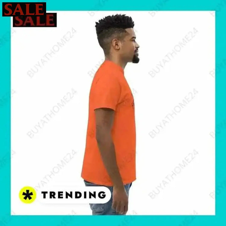 SALE % Rundhalsshirts I Herren & Damen Kurzarm T-Shirt S - 5XL BUYATHOME24®