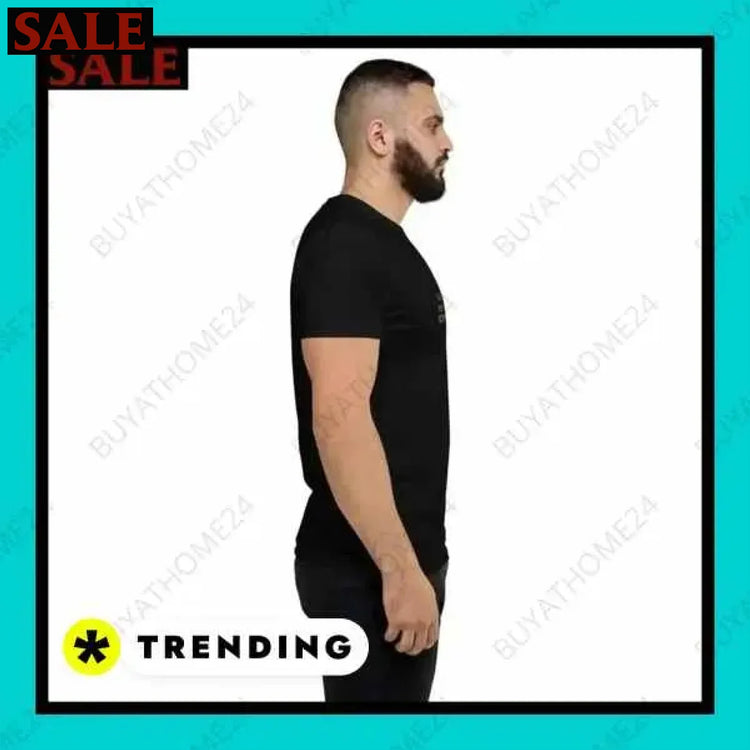 Herren T-Shirt aus Baumwolle in verschiedenen Größen bei buyathome24 i herren Textildruck BUYATHOME24, T-Shirts BUYATHOME24, Hoodies BUYATHOME24, Hosen BUYATHOME24, Jacken BUYATHOME24, Schuhe BUYATHOME24