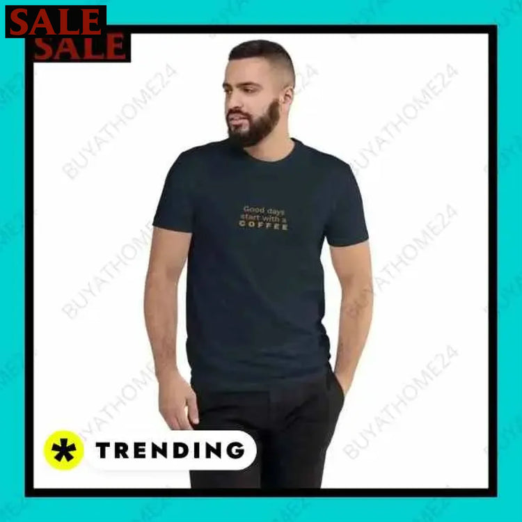 Herren T-Shirt aus Baumwolle in verschiedenen Größen bei buyathome24 i herren Textildruck BUYATHOME24, T-Shirts BUYATHOME24, Hoodies BUYATHOME24, Hosen BUYATHOME24, Jacken BUYATHOME24, Schuhe BUYATHOME24