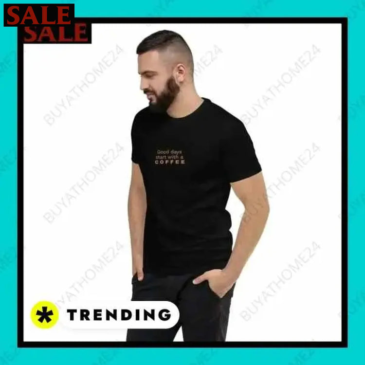 Herren T-Shirt aus Baumwolle in verschiedenen Größen bei buyathome24 i herren Textildruck BUYATHOME24, T-Shirts BUYATHOME24, Hoodies BUYATHOME24, Hosen BUYATHOME24, Jacken BUYATHOME24, Schuhe BUYATHOME24