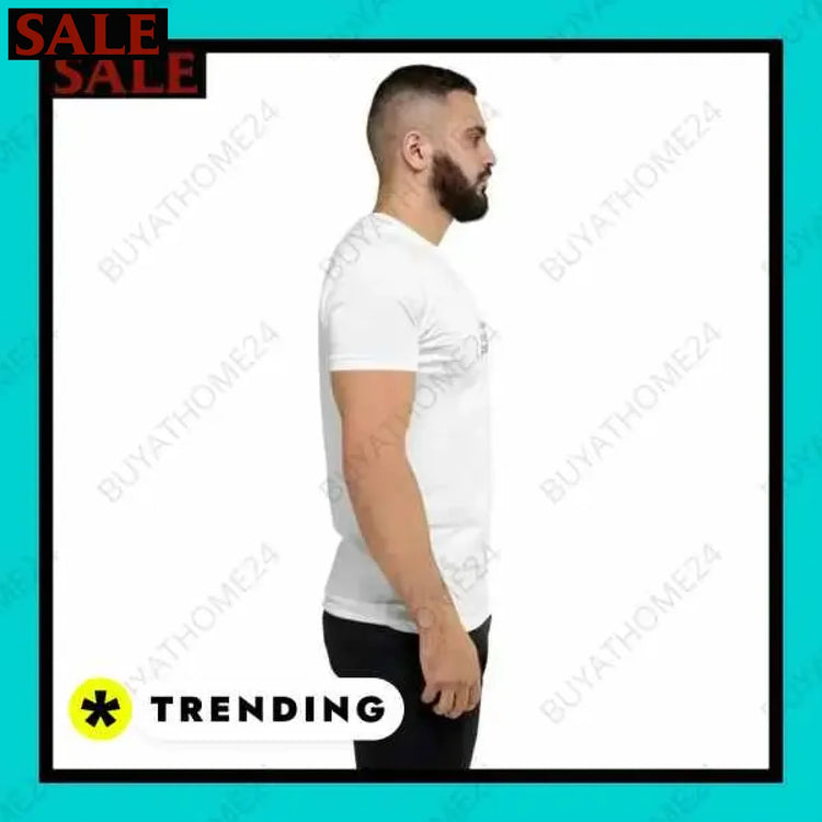 Herren T-Shirt aus Baumwolle in verschiedenen Größen bei buyathome24 i herren Textildruck BUYATHOME24, T-Shirts BUYATHOME24, Hoodies BUYATHOME24, Hosen BUYATHOME24, Jacken BUYATHOME24, Schuhe BUYATHOME24