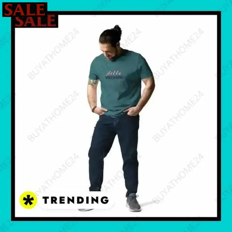 Herren T-Shirt aus Baumwolle in verschiedenen Größen bei buyathome24 i Herren Textildruck BUYATHOME24, T-Shirts BUYATHOME24, Hoodies BUYATHOME24, Hosen BUYATHOME24, Jacken BUYATHOME24, Schuhe BUYATHOME24
