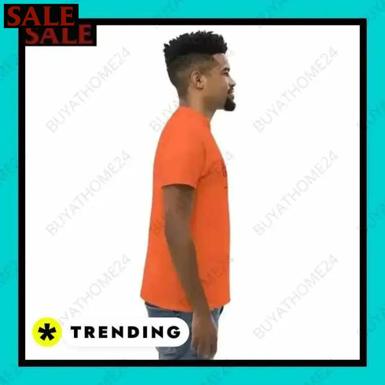 Herren T-Shirt aus Baumwolle in verschiedenen Größen für stilvollen Komfort Textildruck BUYATHOME24, T-Shirts BUYATHOME24, Hoodies BUYATHOME24, Hosen BUYATHOME24, Jacken BUYATHOME24, Schuhe BUYATHOME24