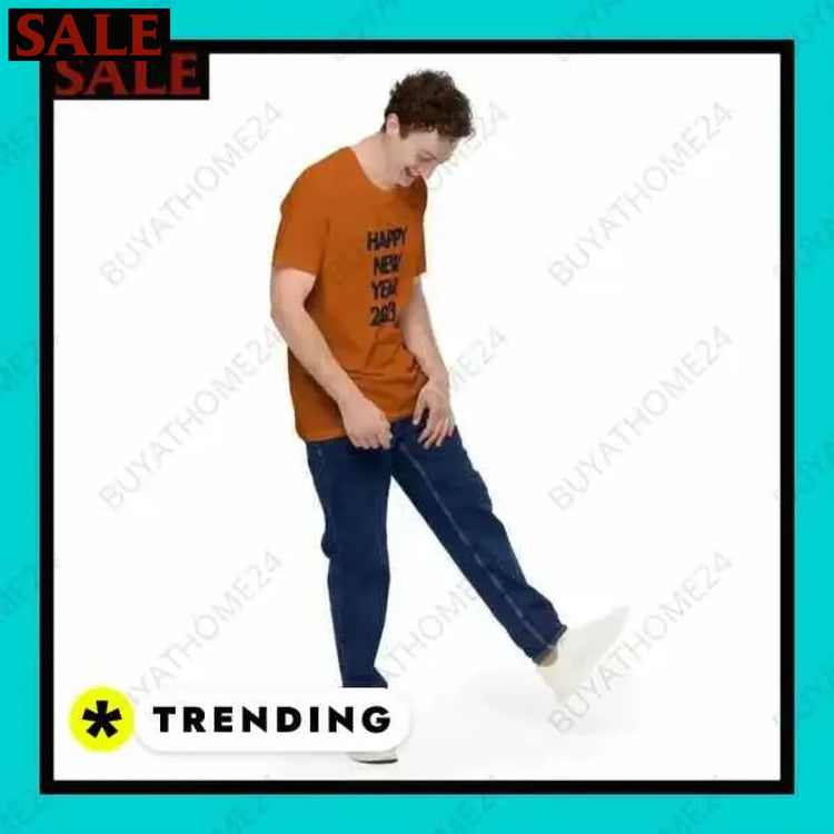 Herren T-Shirt aus Baumwolle in XS bis 5XL für jeden Look Textildruck BUYATHOME24, T-Shirts BUYATHOME24, Hoodies BUYATHOME24, Hosen BUYATHOME24, Jacken BUYATHOME24, Schuhe BUYATHOME24