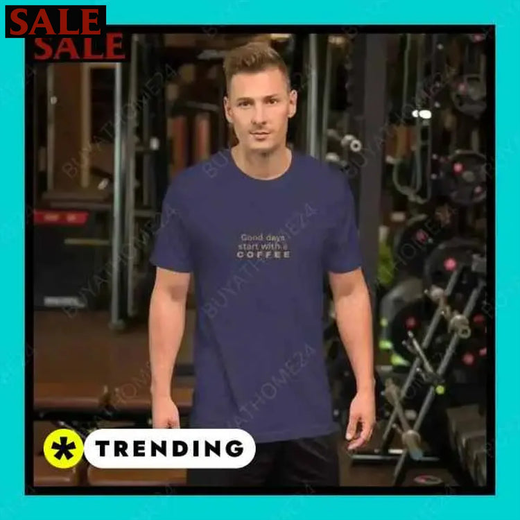 Herren T-Shirt aus Baumwolle in XS bis 5XL für stilvollen Komfort Textildruck BUYATHOME24, T-Shirts BUYATHOME24, Hoodies BUYATHOME24, Hosen BUYATHOME24, Jacken BUYATHOME24, Schuhe BUYATHOME24