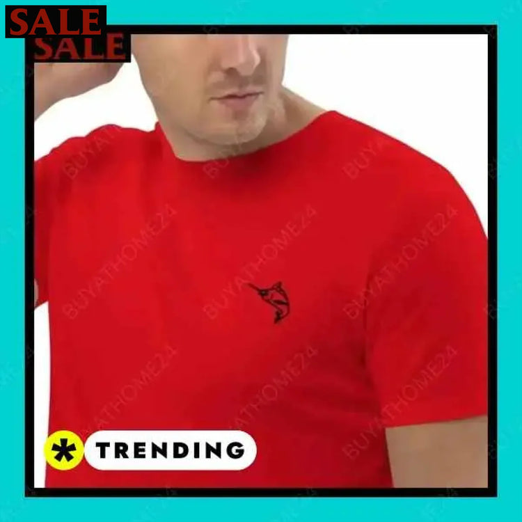 Herren T-Shirt aus Baumwolle mit vielseitigem Design und Komfort Textildruck BUYATHOME24, T-Shirts BUYATHOME24, Hoodies BUYATHOME24, Hosen BUYATHOME24, Jacken BUYATHOME24, Schuhe BUYATHOME24