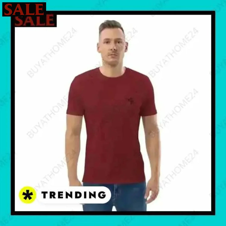Herren T-Shirt aus Baumwolle mit vielseitigem Design und Komfort Textildruck BUYATHOME24, T-Shirts BUYATHOME24, Hoodies BUYATHOME24, Hosen BUYATHOME24, Jacken BUYATHOME24, Schuhe BUYATHOME24
