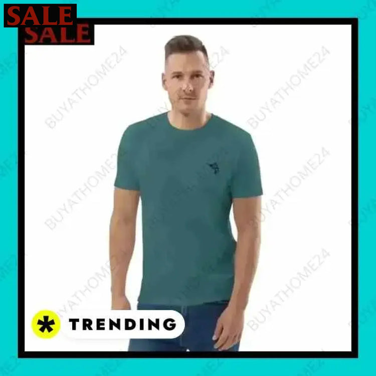 Herren T-Shirt aus Baumwolle mit vielseitigem Design und Komfort Textildruck BUYATHOME24, T-Shirts BUYATHOME24, Hoodies BUYATHOME24, Hosen BUYATHOME24, Jacken BUYATHOME24, Schuhe BUYATHOME24