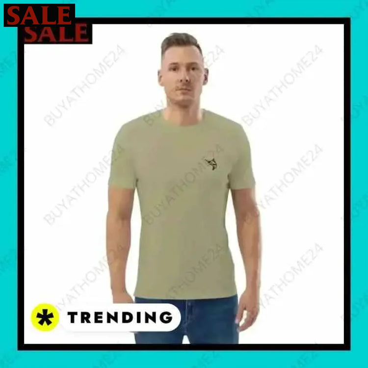 Herren T-Shirt aus Baumwolle mit vielseitigem Design und Komfort Textildruck BUYATHOME24, T-Shirts BUYATHOME24, Hoodies BUYATHOME24, Hosen BUYATHOME24, Jacken BUYATHOME24, Schuhe BUYATHOME24