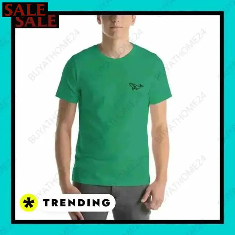 SALE % Rundhalsshirts I Kurzarm Besticktes Unisex T-Shirt XS-5XL BUYATHOME24®