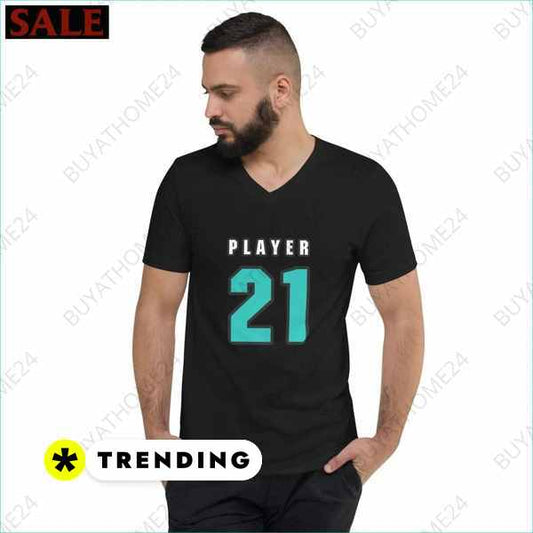 V-Ausschnitt Herren & Damen T-Shirt – Zeitloser Stil von BUYATHOME24® BUYATHOME24®