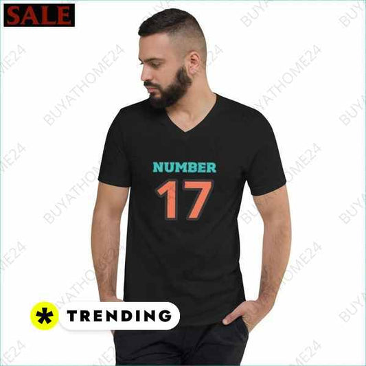 V-Ausschnitt T-Shirt Herren & Damen – Zeitloses Design von BUYATHOME24® BUYATHOME24®