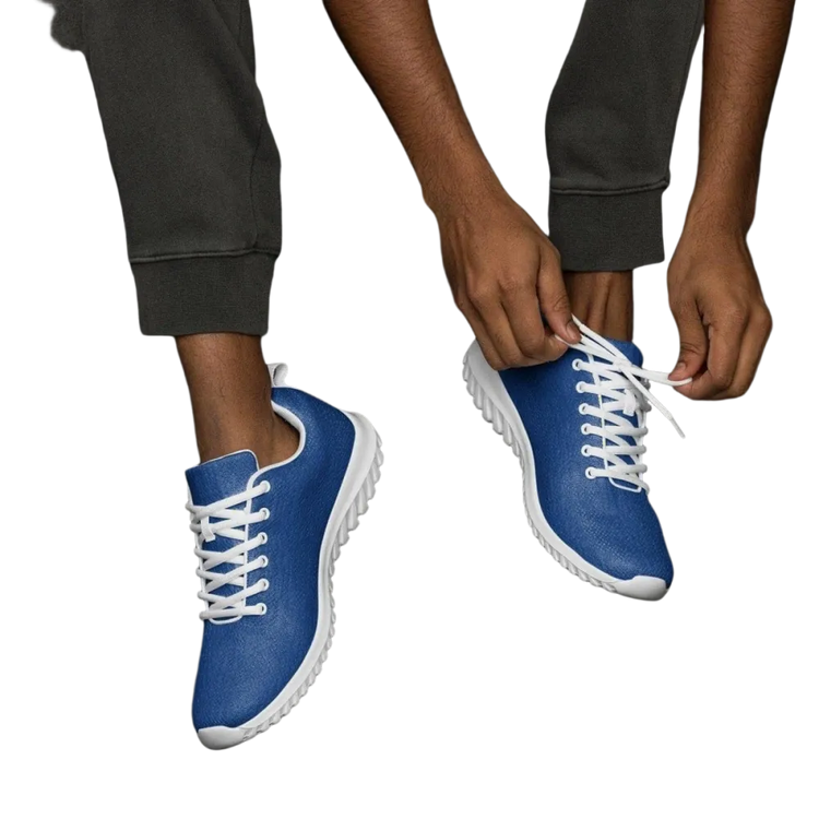 Herren Laufschuhe mit Allover-Print aus Polyester, atmungsaktive Turnschuhe für Männer, Größe 37-47, von BUYATHOME24