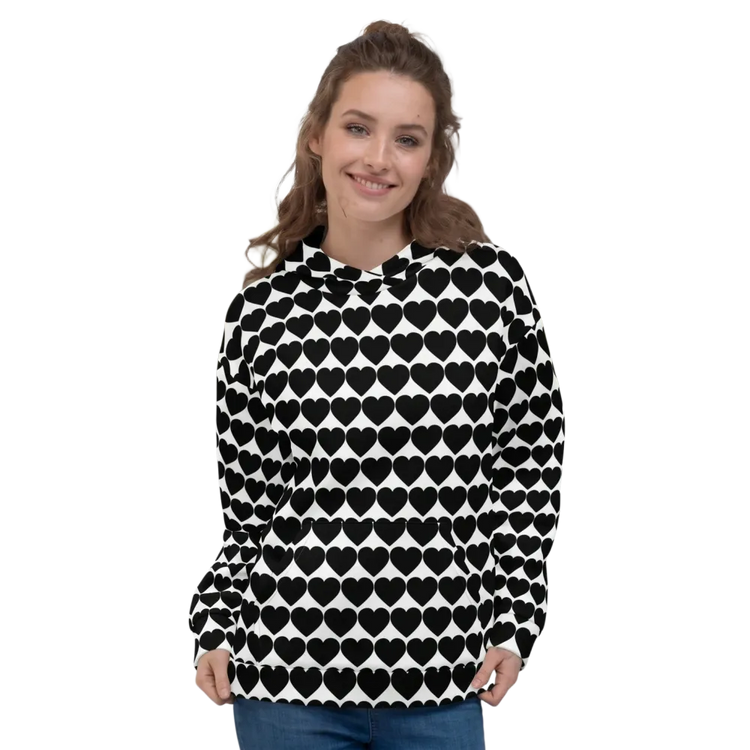 Damen Hoodie mit Rückenprint, kuscheliger Kapuzenpullover in XS-3XL, bequemes Streetwear-Design von BUYATHOME24