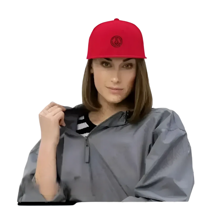 Hip-Hop Snapback Cap für Herren und Damen, unisex, aus Acryl und Baumwolle, 51-60 cm, von BUYATHOME24