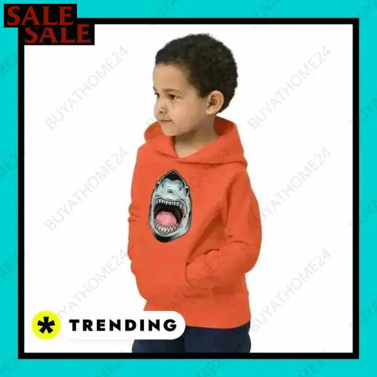 Jungen Baumwolle Hoodie für Kinder von 4 bis 12 Jahren bei BuyAtHome24 Textildruck BUYATHOME24, T-Shirts BUYATHOME24, Hoodies BUYATHOME24, Hosen BUYATHOME24, Jacken BUYATHOME24, Schuhe BUYATHOME24