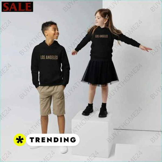 ▻ Kapuzenpullover I Kinder Hoodie 4 Jahre - 12 Jahre BUYATHOME24®