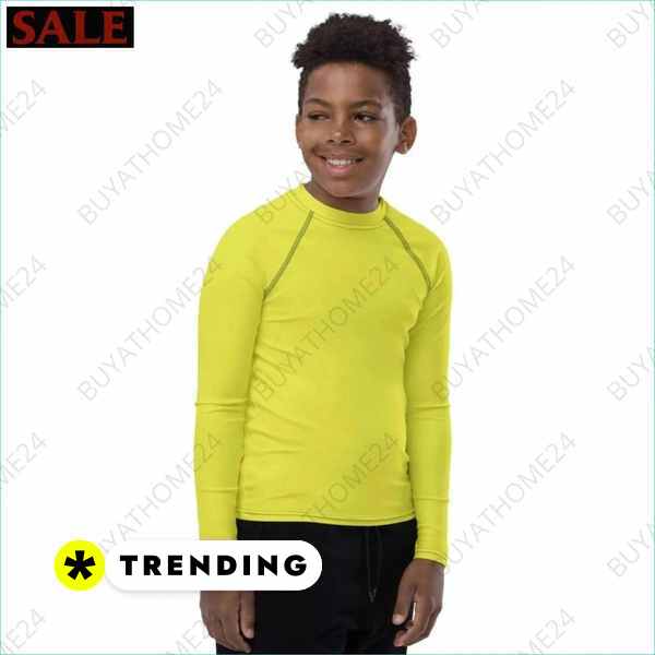Jungen Langarm Sport T-Shirt für Kinder in lockerer Passform Textildruck BUYATHOME24, T-Shirts BUYATHOME24, Hoodies BUYATHOME24, Hosen BUYATHOME24, Jacken BUYATHOME24, Schuhe BUYATHOME24