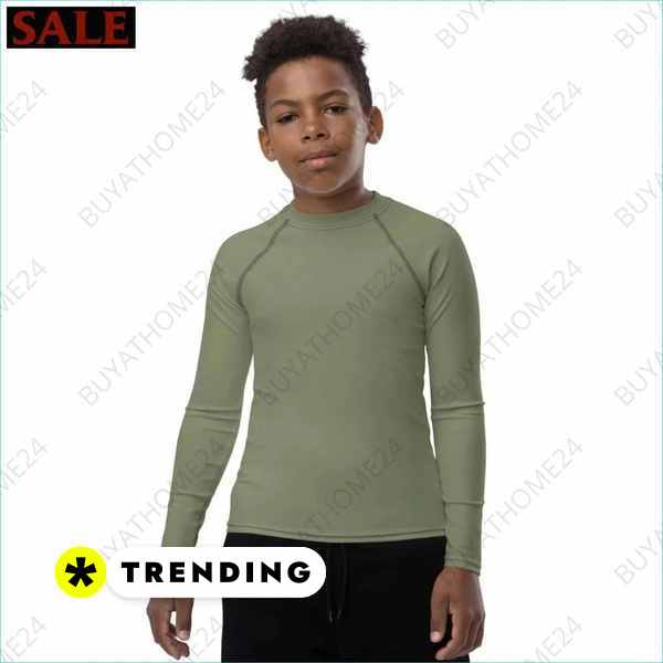 Jungen Langarm Sport T-Shirt für Kinder in lockerer Passform Textildruck BUYATHOME24, T-Shirts BUYATHOME24, Hoodies BUYATHOME24, Hosen BUYATHOME24, Jacken BUYATHOME24, Schuhe BUYATHOME24