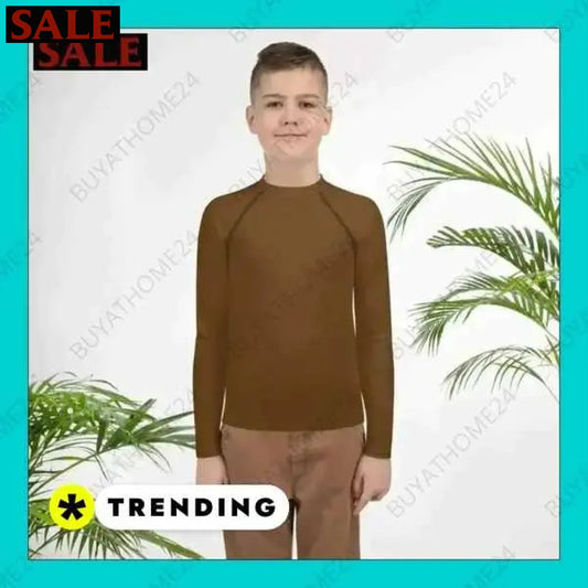 ▻ Sportshirt | Kinder Langarm Sport T-Shirt 134 cm - 170 cm BUYATHOME24®