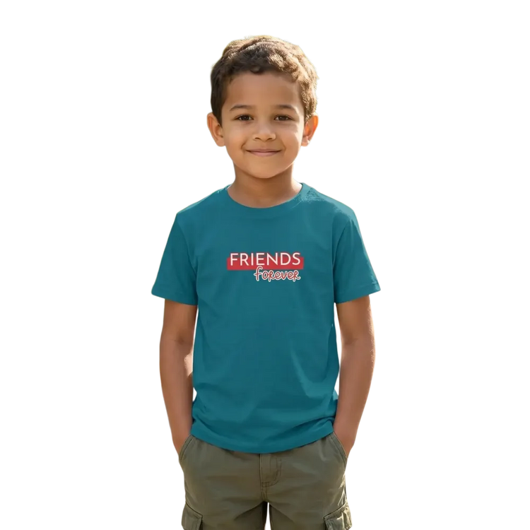 Unisex Kurzarm Rundhalsshirt für Jungen und Mädchen, Grafikdesign, für Kinder von 3 bis 14 Jahre, von BUYATHOME24