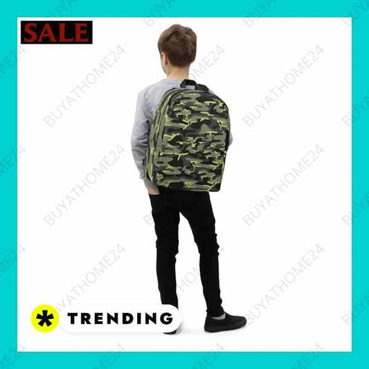 ▻ Schulrucksack I Kinder Laptop Rucksack 41 x 31 x 14 BUYATHOME24®