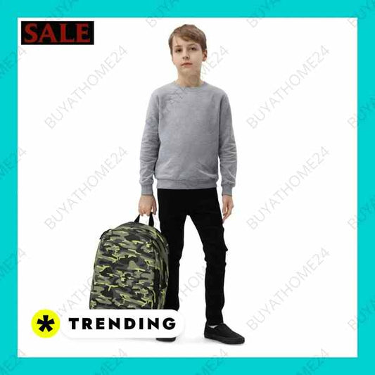 ▻ Schulrucksack I Kinder Laptop Rucksack 41 x 31 x 14 BUYATHOME24®