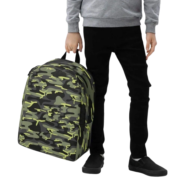 Kinder Schulrucksack von BUYATHOME24 mit Laptopfach, wasserabweisend, 41x31x14 cm, für Jungen, mit Textildruck.