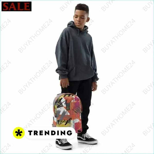 ▻ Schulrucksack I Kinder Rucksack 42 × 31 × 10 cm BUYATHOME24®