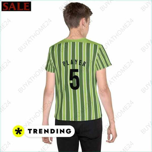 SALE % Kinder Sportshirt I Unisex Fußball T-Shirt 134 cm - 170 cm BUYATHOME24®