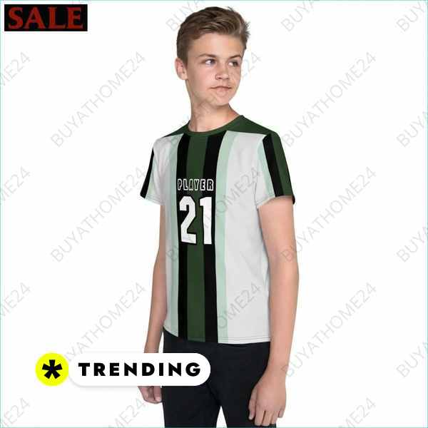 • Kinder Fußball Trikot I Kinder T-Shirt 134 cm - 170 cm Textildruck BUYATHOME24, T-Shirts BUYATHOME24, Hoodies BUYATHOME24, Hosen BUYATHOME24, Jacken BUYATHOME24, Schuhe BUYATHOME24