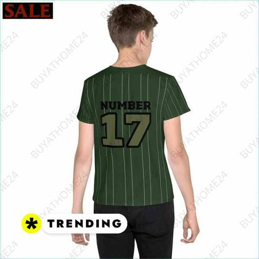 SALE % Kinder Sportshirt I Unisex Fußball T-Shirt 134 cm - 170 cm BUYATHOME24®