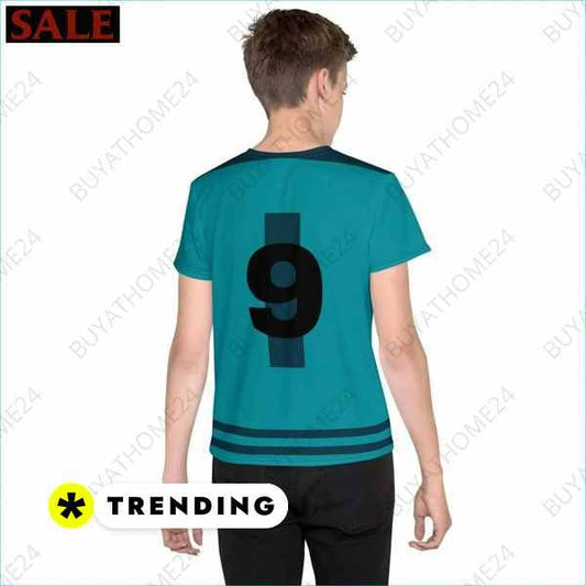 SALE % Kinder Sportshirt I Unisex Fußball T-Shirt 134 cm - 170 cm BUYATHOME24®