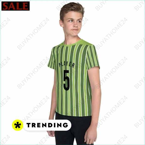 • Kinder Fußball Trikot I Kinder T-Shirt 134 cm - 170 cm Textildruck BUYATHOME24, T-Shirts BUYATHOME24, Hoodies BUYATHOME24, Hosen BUYATHOME24, Jacken BUYATHOME24, Schuhe BUYATHOME24