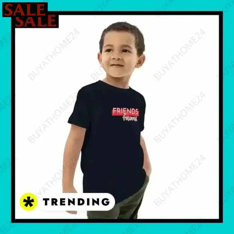 SALE % Rundhalsshirts I Kurzarm Grafik Unisex T-Shirt 3-14 Jahre BUYATHOME24®