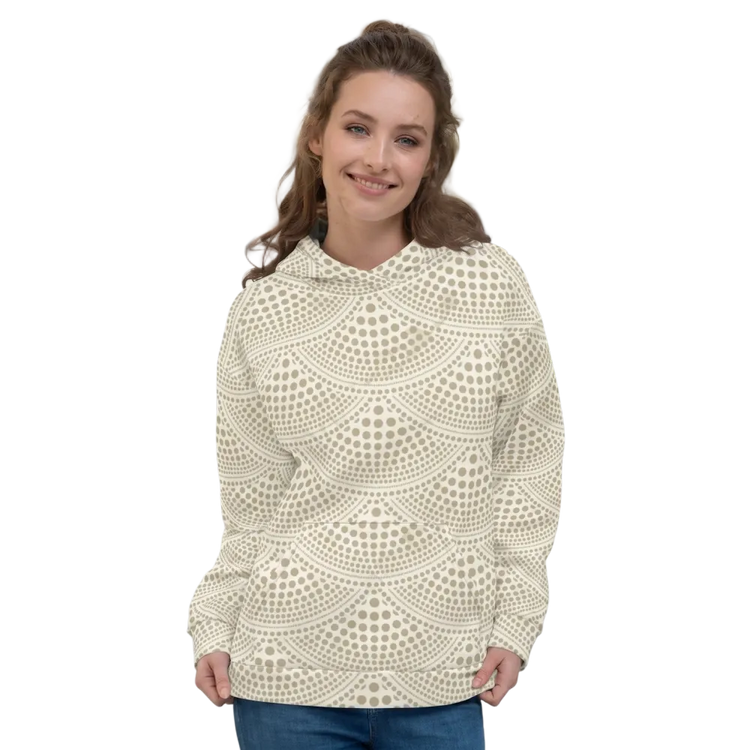 Unisex Kapuzenpullover mit Allover-Print aus Polyester, personalisierbar, Damen Hoodie in XS-3XL, BUYATHOME24