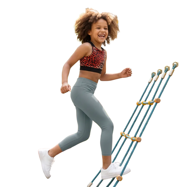 Kinder Sportleggings mit UV-Schutz, Vier-Wege-Stretch, 92-128 cm, in bunten Farben, von BUYATHOME24
