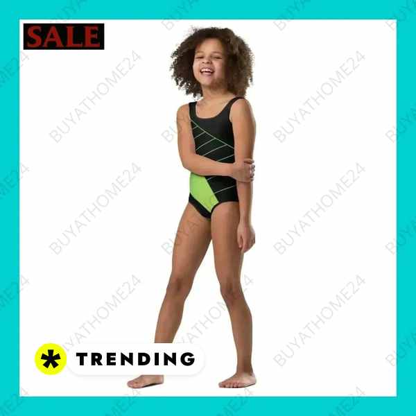 Mädchen Badeanzug mit UV-Schutz für Kinder Schwimmbekleidung im Sport Look Textildruck BUYATHOME24, T-Shirts BUYATHOME24, Hoodies BUYATHOME24, Hosen BUYATHOME24, Jacken BUYATHOME24, Schuhe BUYATHOME24