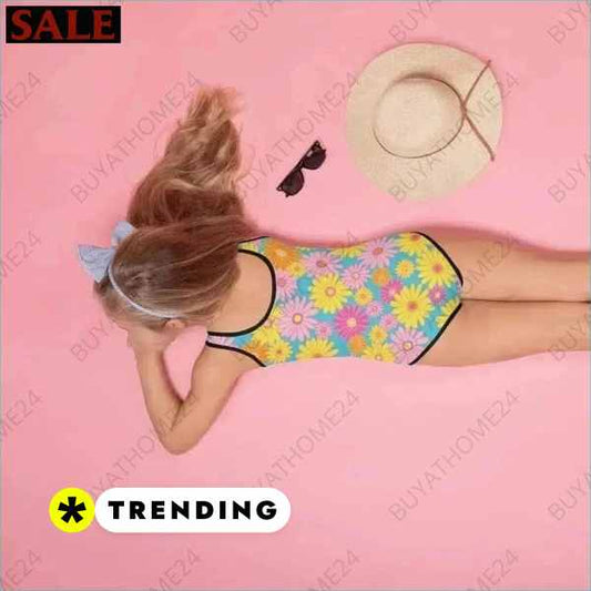 ▻ Kinder Bademode I Mädchen Badeanzug 92 cm - 128 cm BUYATHOME24®