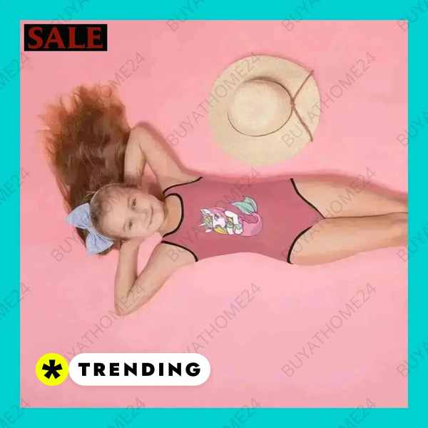 Mädchen Badeanzug mit UV-Schutz für kleine Wasserratten Textildruck BUYATHOME24, T-Shirts BUYATHOME24, Hoodies BUYATHOME24, Hosen BUYATHOME24, Jacken BUYATHOME24, Schuhe BUYATHOME24