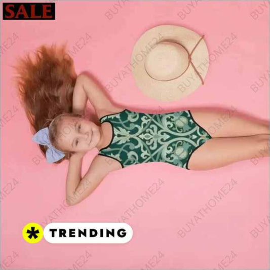 ▻ Kinder Bademode I Mädchen Badeanzug 92 cm - 128 cm BUYATHOME24®