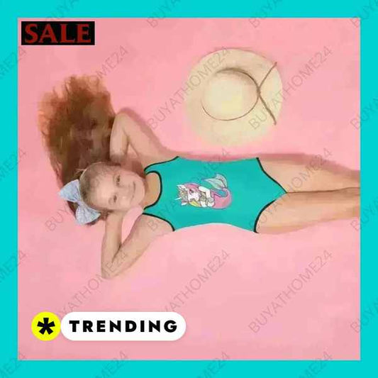 ▻ Badebekleidung & Bademode I Kinder Badeanzug 92 cm - 128 cm BUYATHOME24®