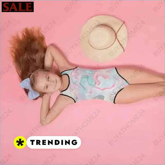 ▻ Kinder Bademode I Mädchen Badeanzug 92 cm - 128 cm BUYATHOME24®