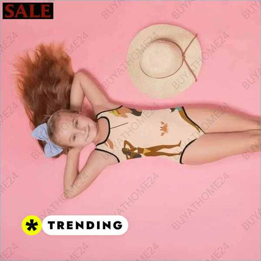 ▻ Kinder Bademode I Mädchen Badeanzug 92 cm - 128 cm BUYATHOME24®