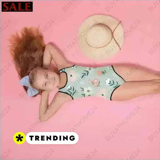 ▻ Kinder Bademode I Mädchen Badeanzug 92 cm - 128 cm BUYATHOME24®