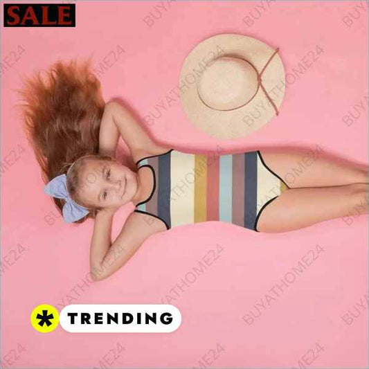 ▻ Kinder Bademode I Mädchen Badeanzug 92 cm - 128 cm BUYATHOME24®