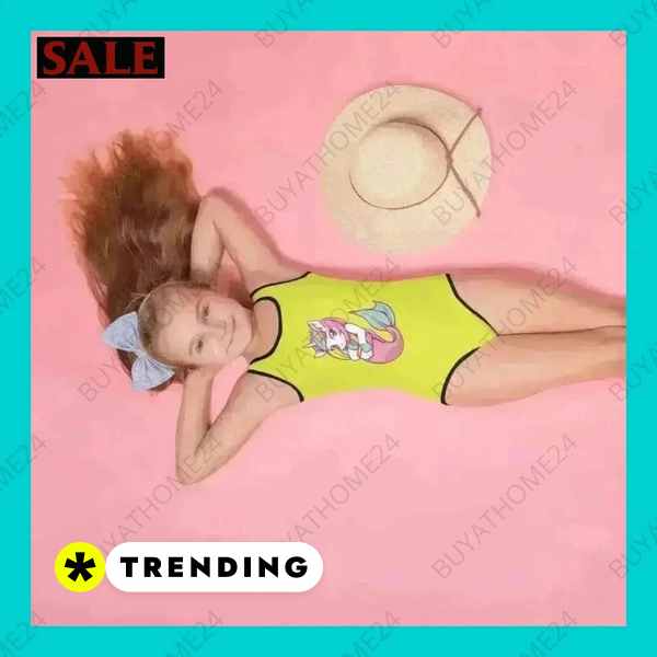 Mädchen Badeanzug mit UV-Schutz für kleine Wasserratten Textildruck BUYATHOME24, T-Shirts BUYATHOME24, Hoodies BUYATHOME24, Hosen BUYATHOME24, Jacken BUYATHOME24, Schuhe BUYATHOME24
