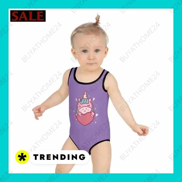 Mädchen Badeanzug mit UV-Schutz für Babys und Kleinkinder Textildruck BUYATHOME24, T-Shirts BUYATHOME24, Hoodies BUYATHOME24, Hosen BUYATHOME24, Jacken BUYATHOME24, Schuhe BUYATHOME24