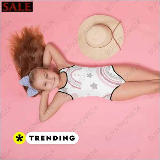 ▻ Kinder Bademode I Mädchen Badeanzug 92 cm - 128 cm BUYATHOME24®