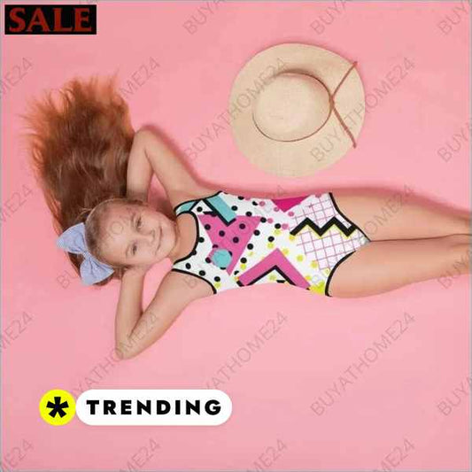 ▻ Kinder Bademode I Mädchen Badeanzug 92 cm - 128 cm BUYATHOME24®